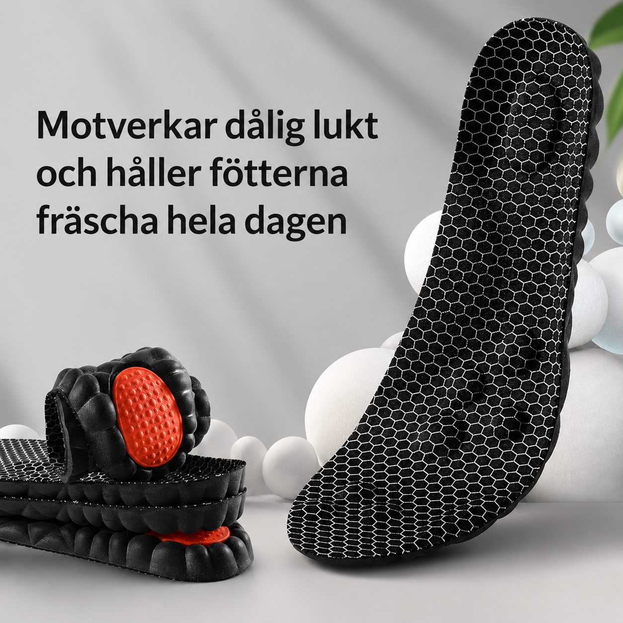VitalStep Ergonomiska Skoinlägg för Komfort hela Dagen